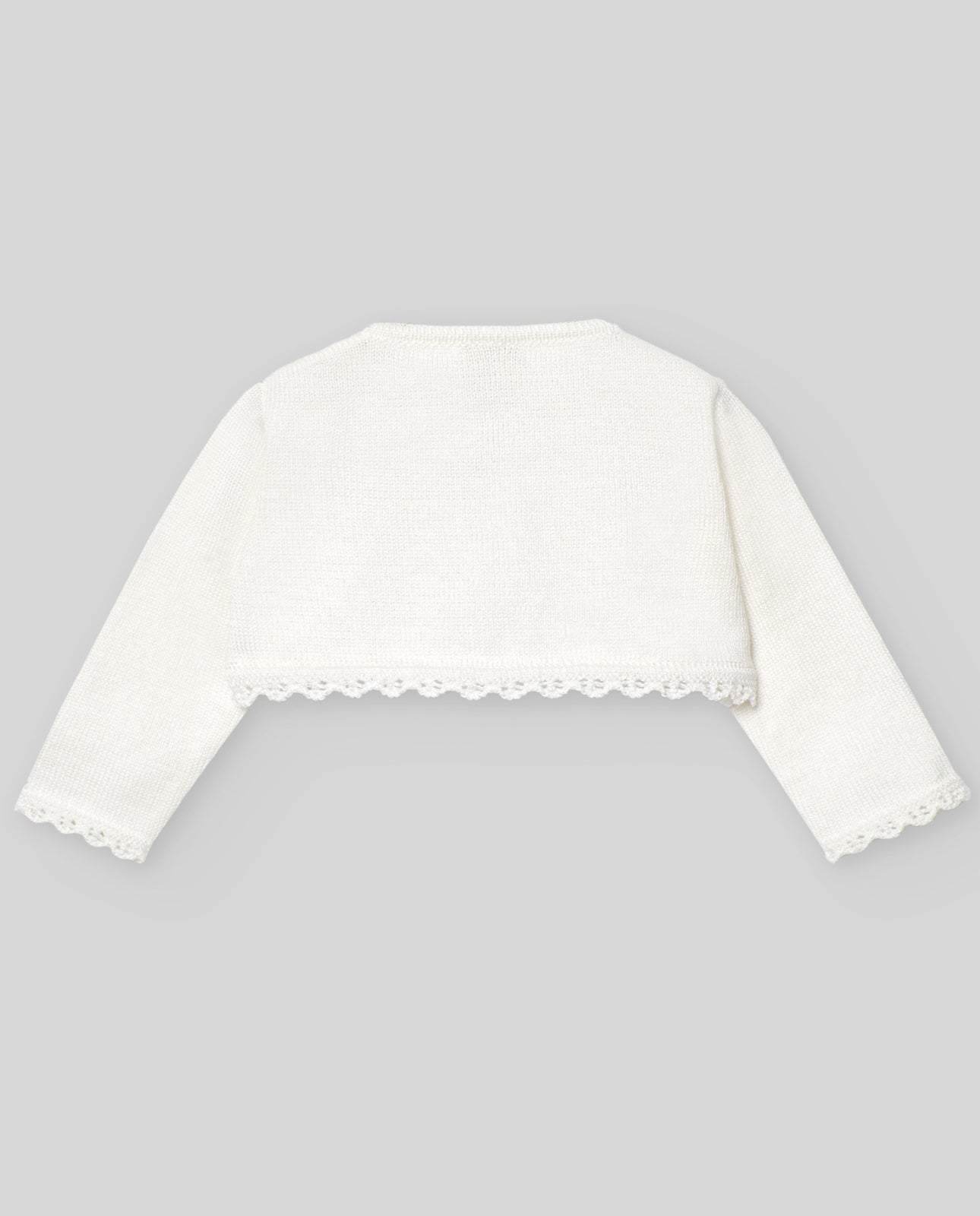 PAZ RODRIGUEZ Cardigan Cotone Smerlo Panna Primavera-Estate