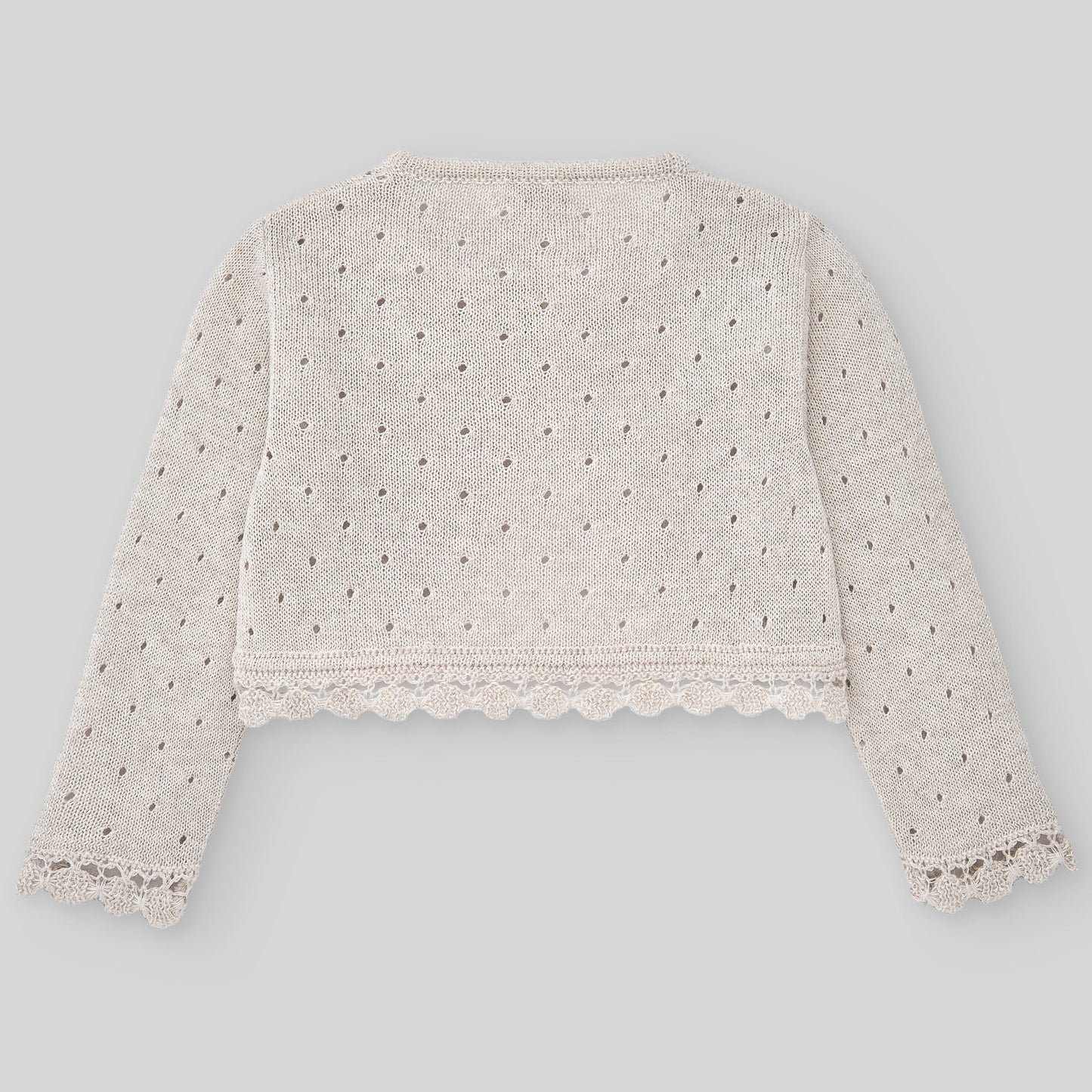 PAZ RODRIGUEZ Bolero Natural Cotton Thread