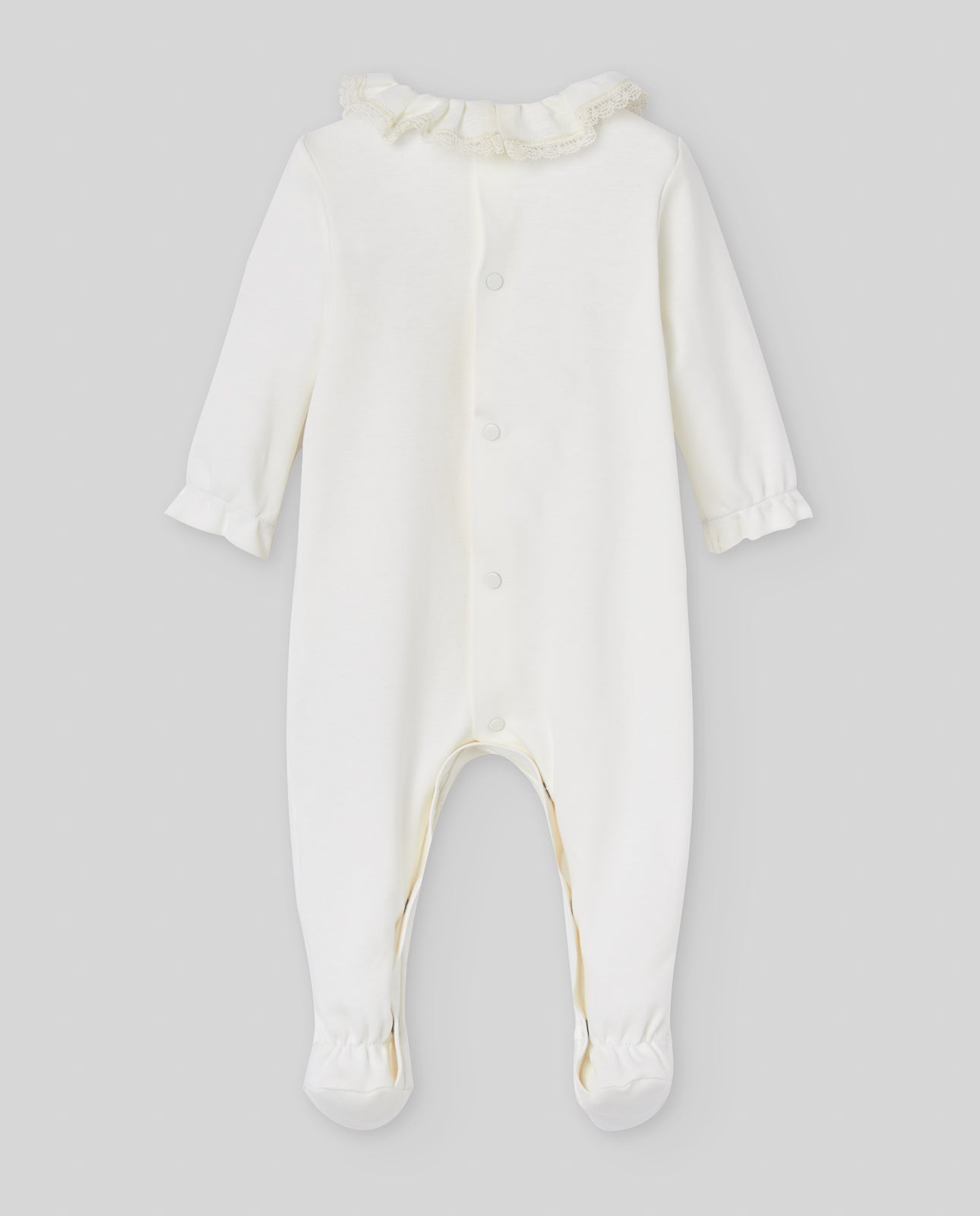 PAZ RODRIGUEZ Tutina Cotone Panna-Crema Primavera-Estate