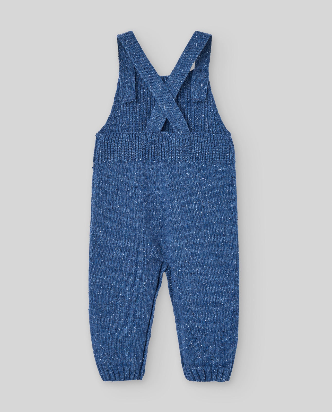 PAZ RODRIGUEZ Completo 2 pezzi Maglia-Salopette Angora-Blu Mélange Autunno-Inverno