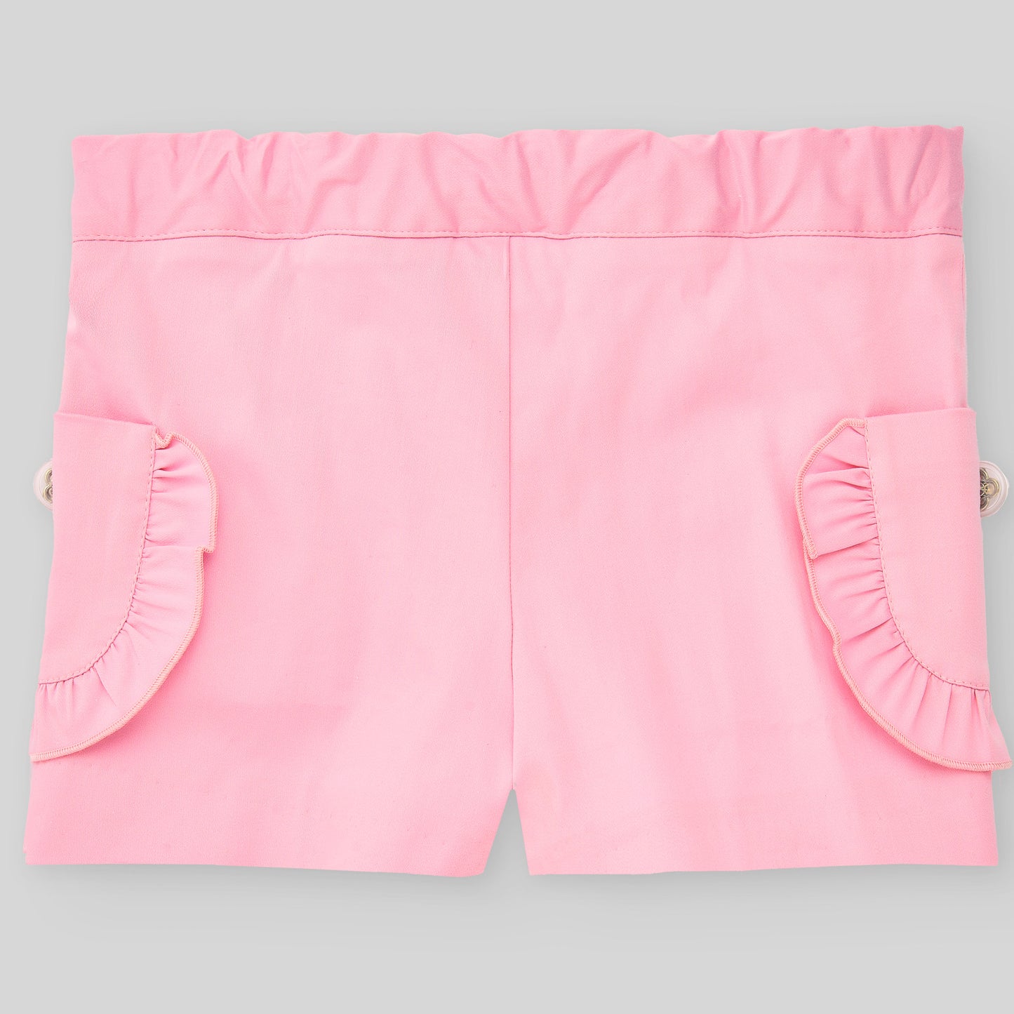 PAZ RODRIGUEZ 2-piece set Multicolored cotton top + pink shorts