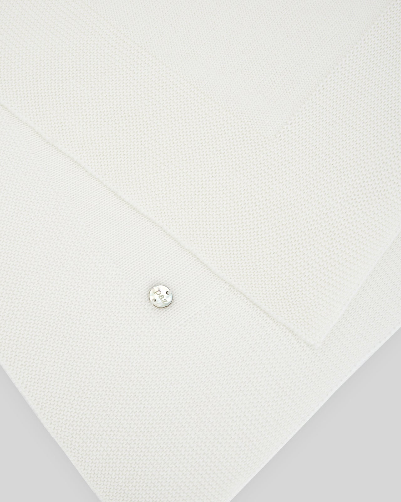 PAZ RODRIGUEZ Coperta Filo Cotone Crudo Primavera-Estate