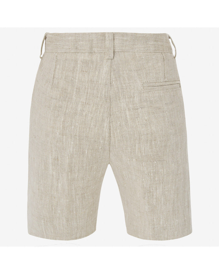 PAZ RODRIGUEZ 3-piece Ceremony Suit Raw Linen-Sand