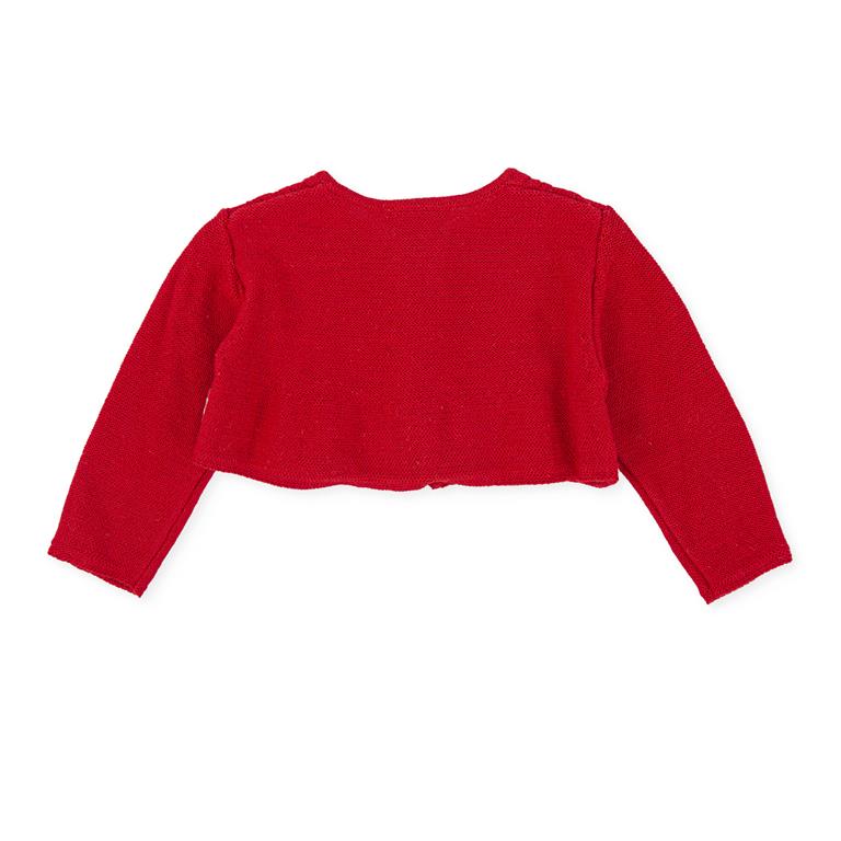 TUTTO PICCOLO Cardigan Rosso Autunno-Inverno