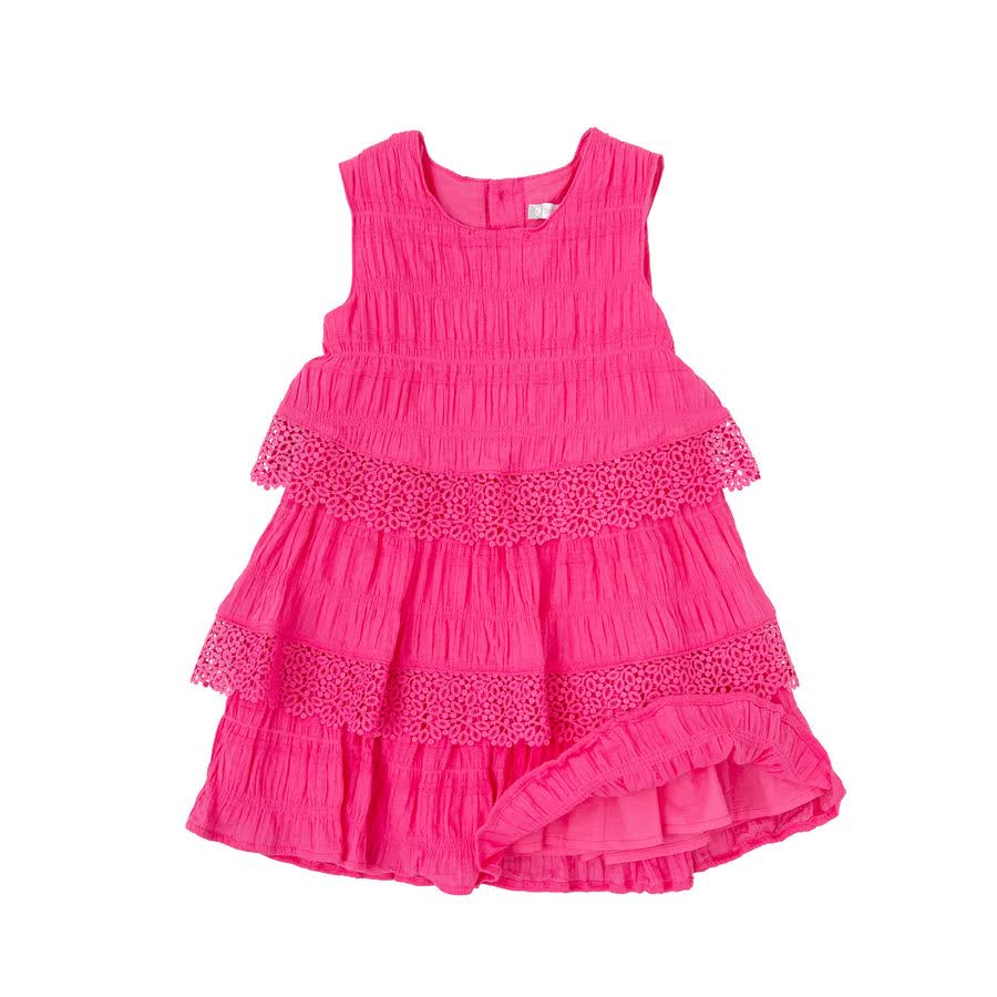 TUTTO PICCOLO Vestito Cotone Fucsia