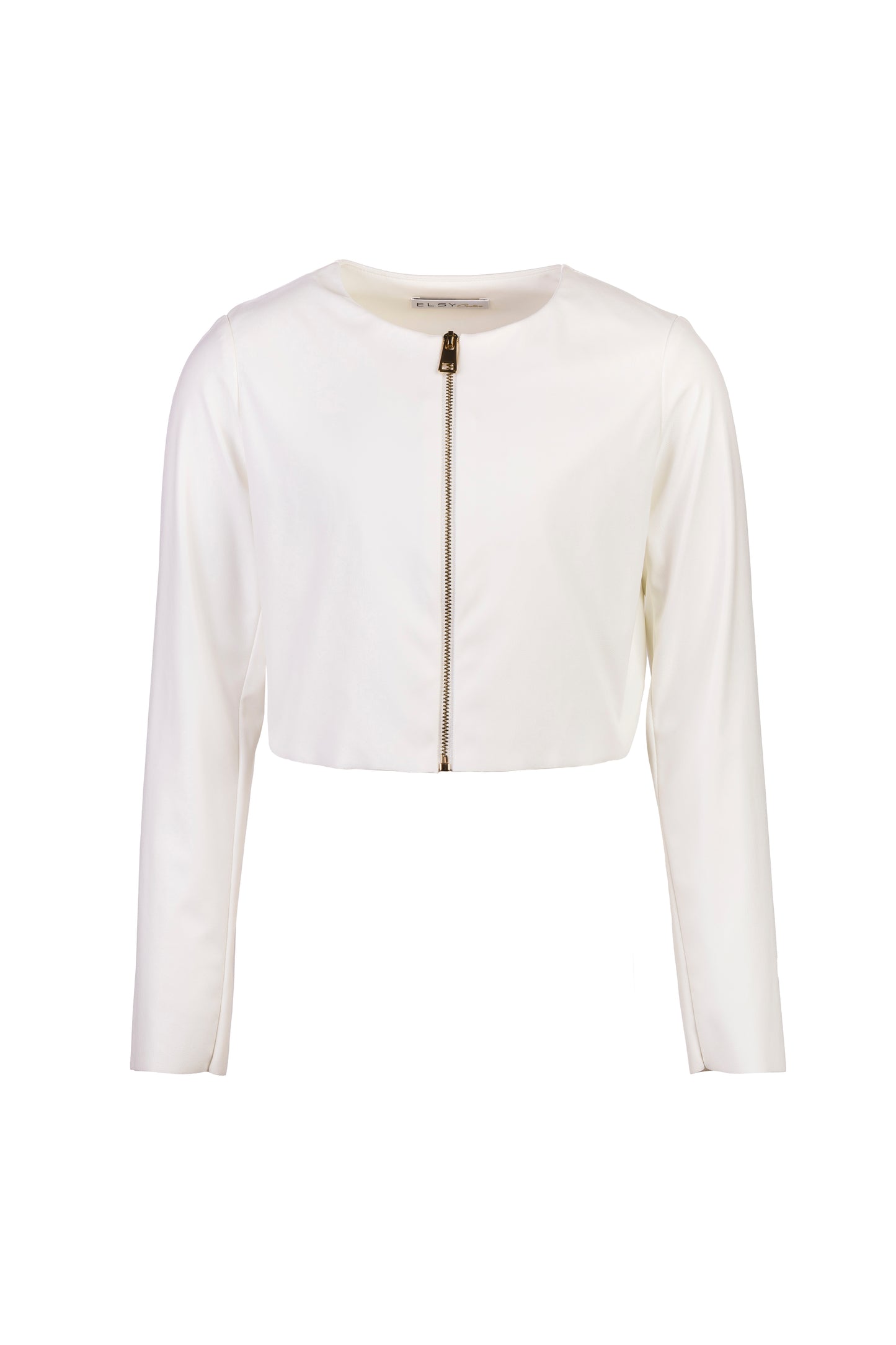 ELSY Couture Giubbino Ecopelle Yogurt