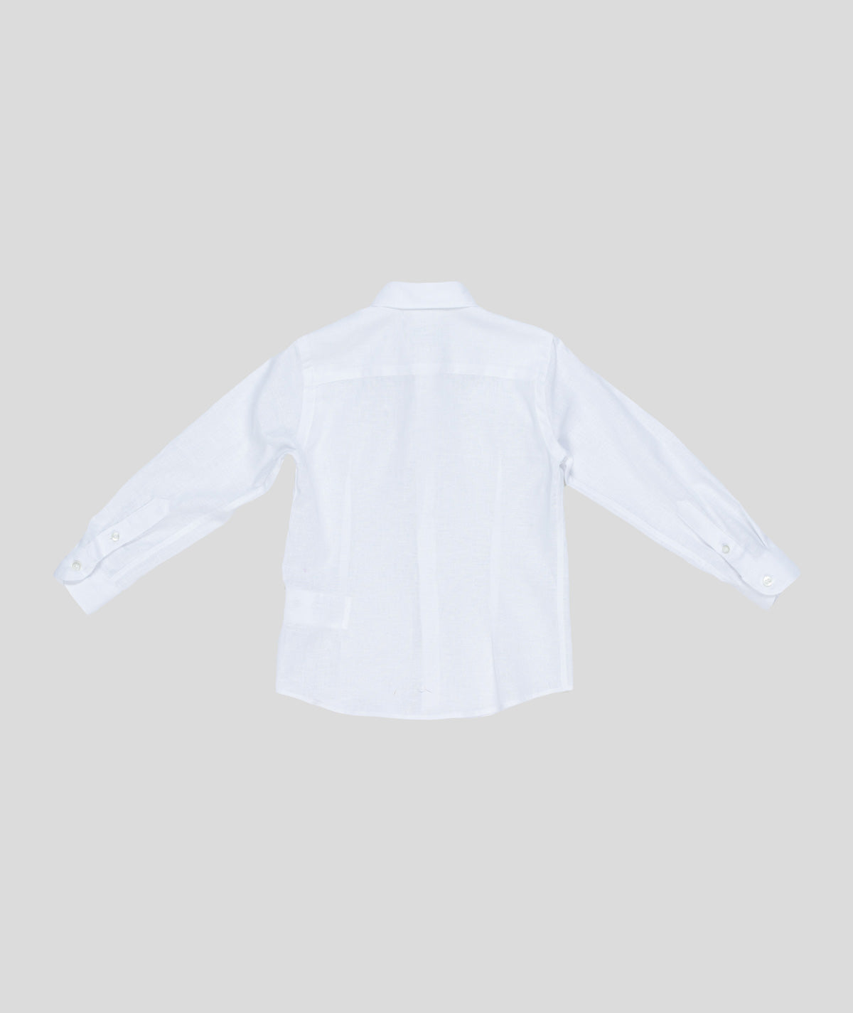 MANUEL RITZ Camicia Misto Lino Bianca