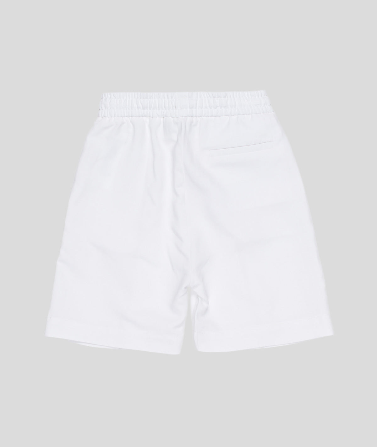 MANUEL RITZ Bermuda Boy in Lino-Viscosa Color Gesso Primavera-Estate