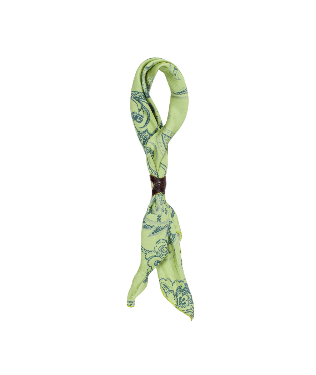 MANUEL RITZ Foulard Boy Verde Primavera-Estate