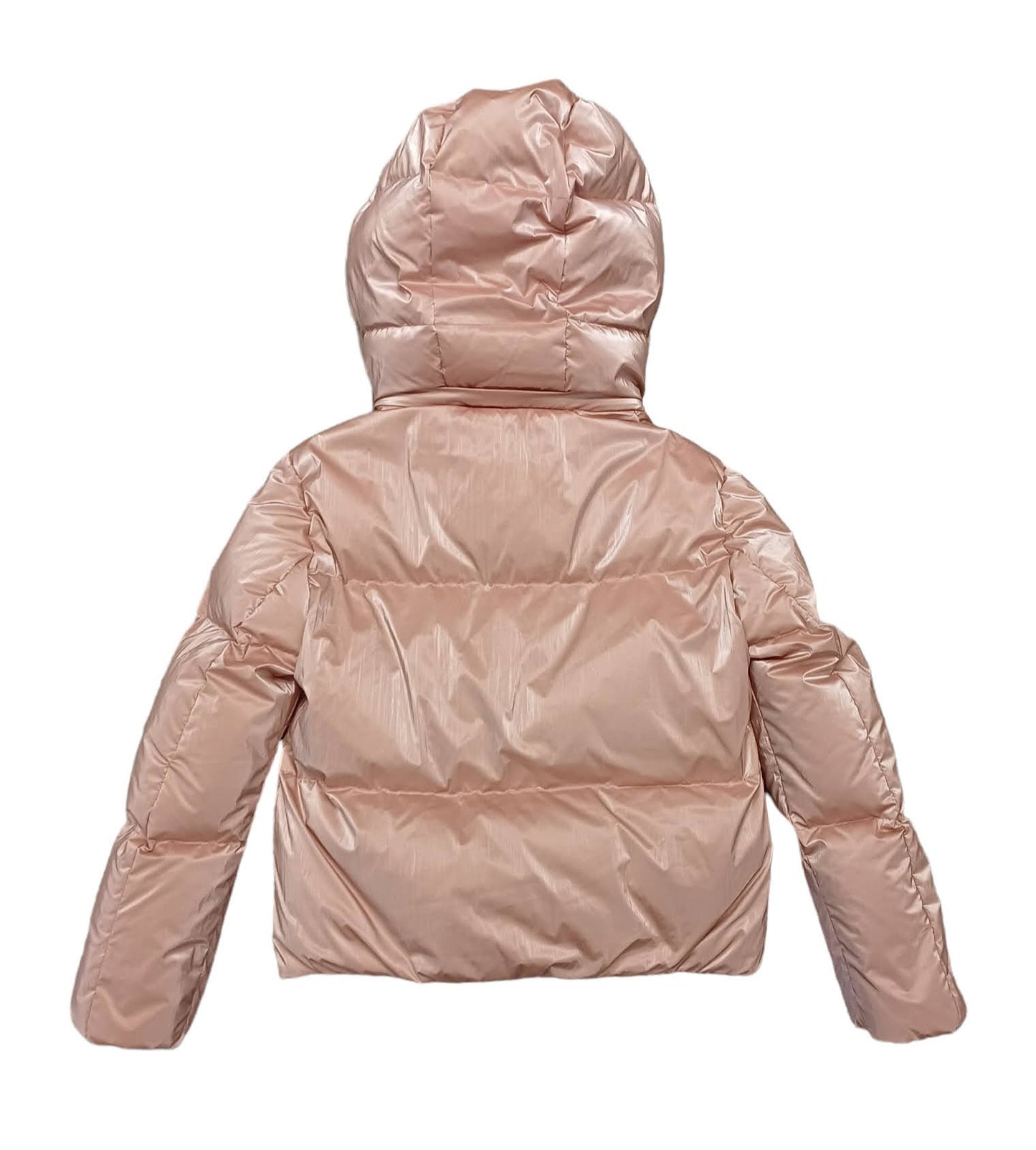 ELSY Girl Short Jacket Pink Phard real feather