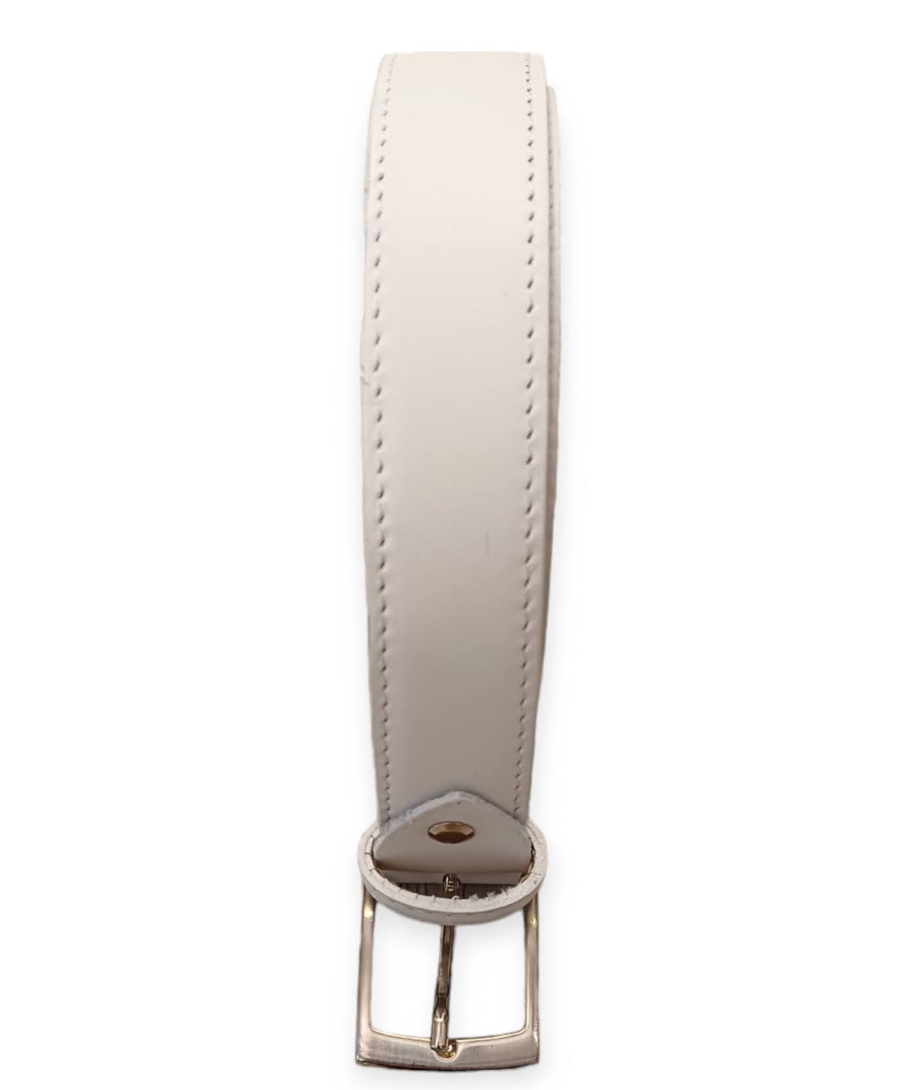 COLORICHIARI White Leather Belt