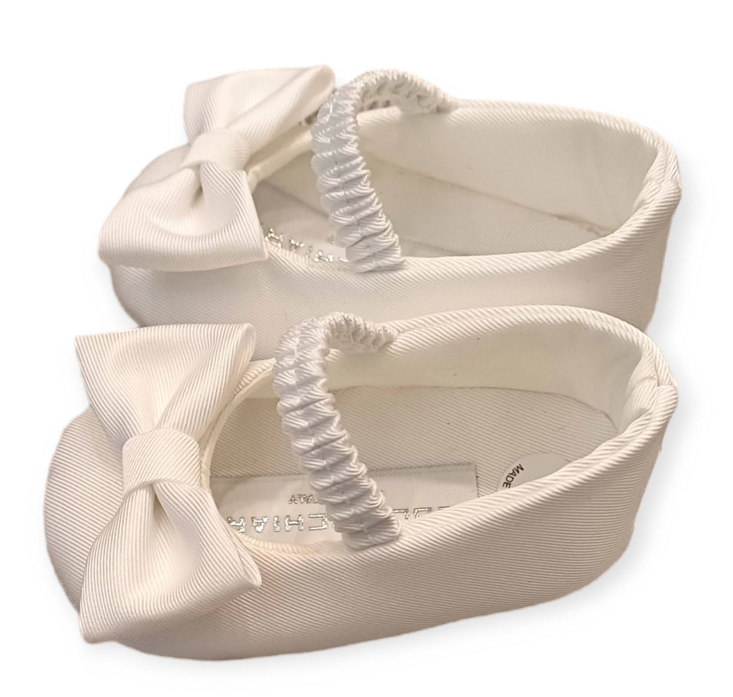 COLORICHIARI Shoe with cream bow