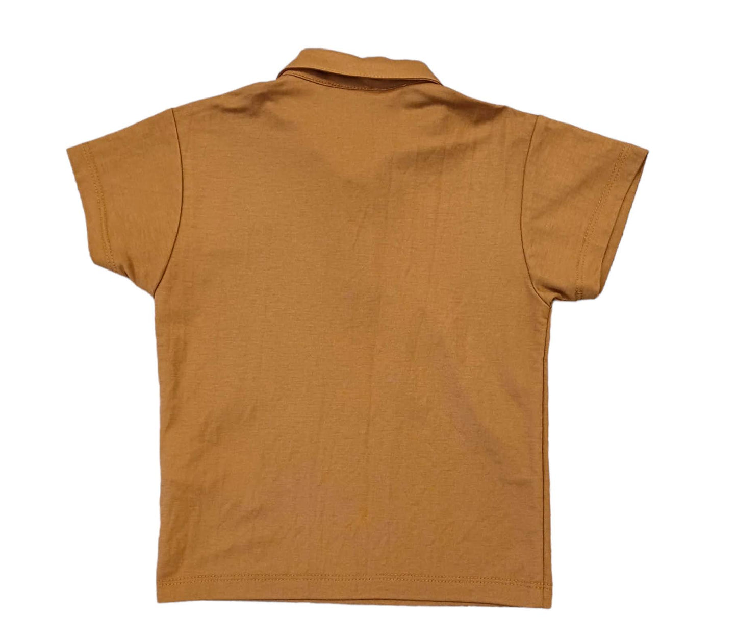 MANUEL RITZ Polo boy caramello
