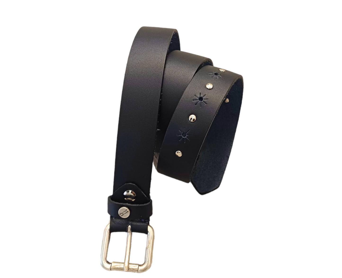 MANUEL RITZ Boy's Real Leather Belt Blue