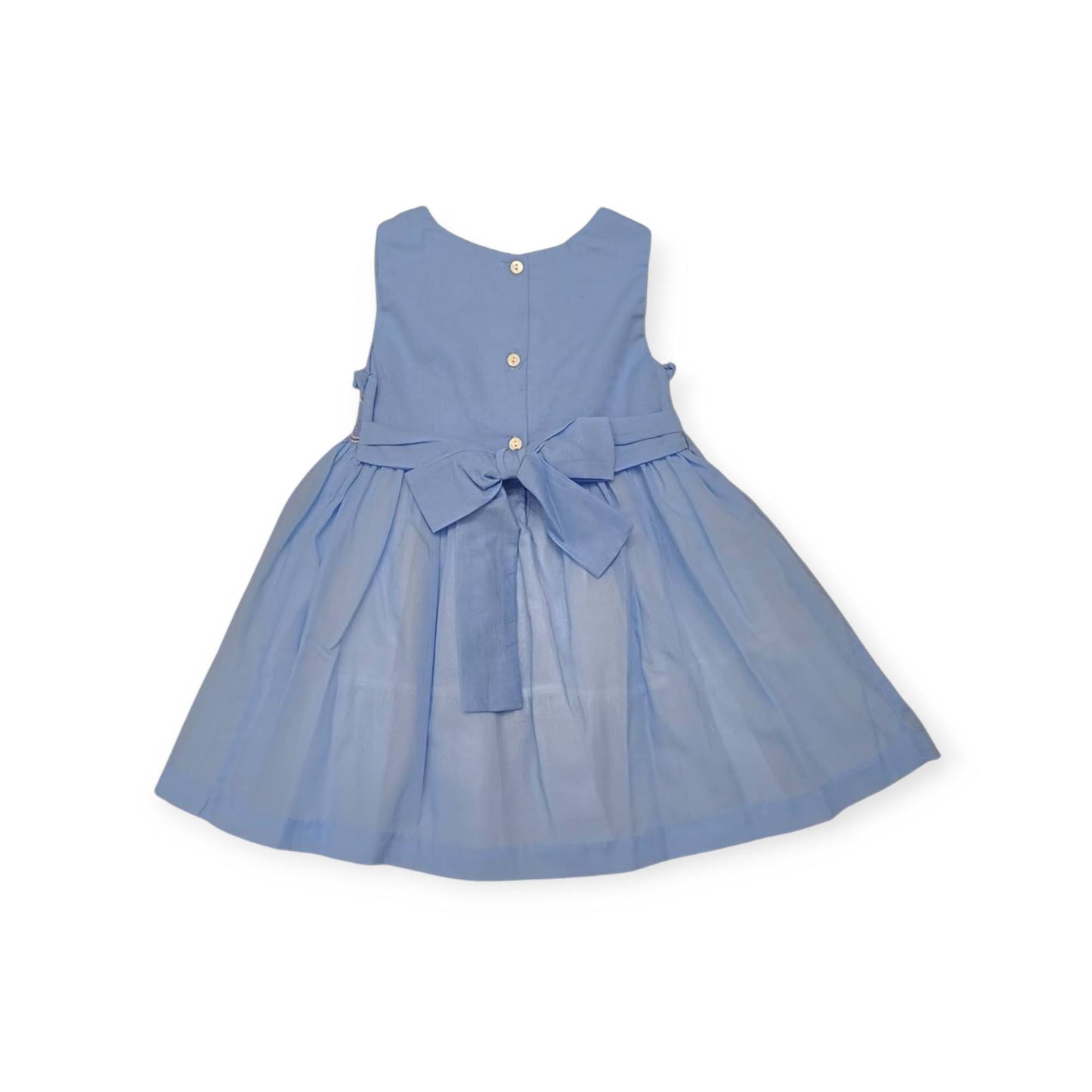 MALVI & CO. Vestito in Voile con Smock Fiordaliso