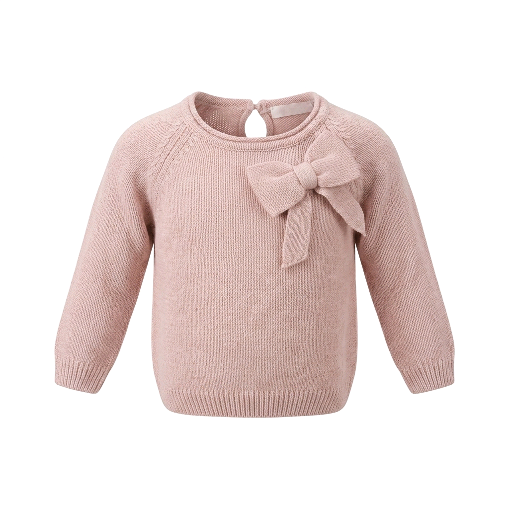 COCCODE' Set 2 Pezzi Pullover + Pantaloni in tricot Rosa Polvere Autunno-Inverno