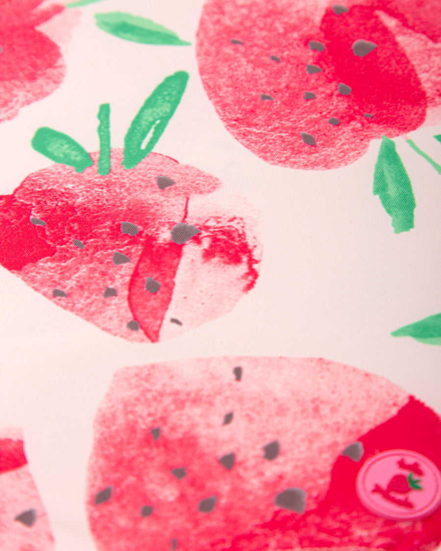 TUTTO PICCOLO Costume Intero Fantasia Fragole Rosa Primavera-Estate