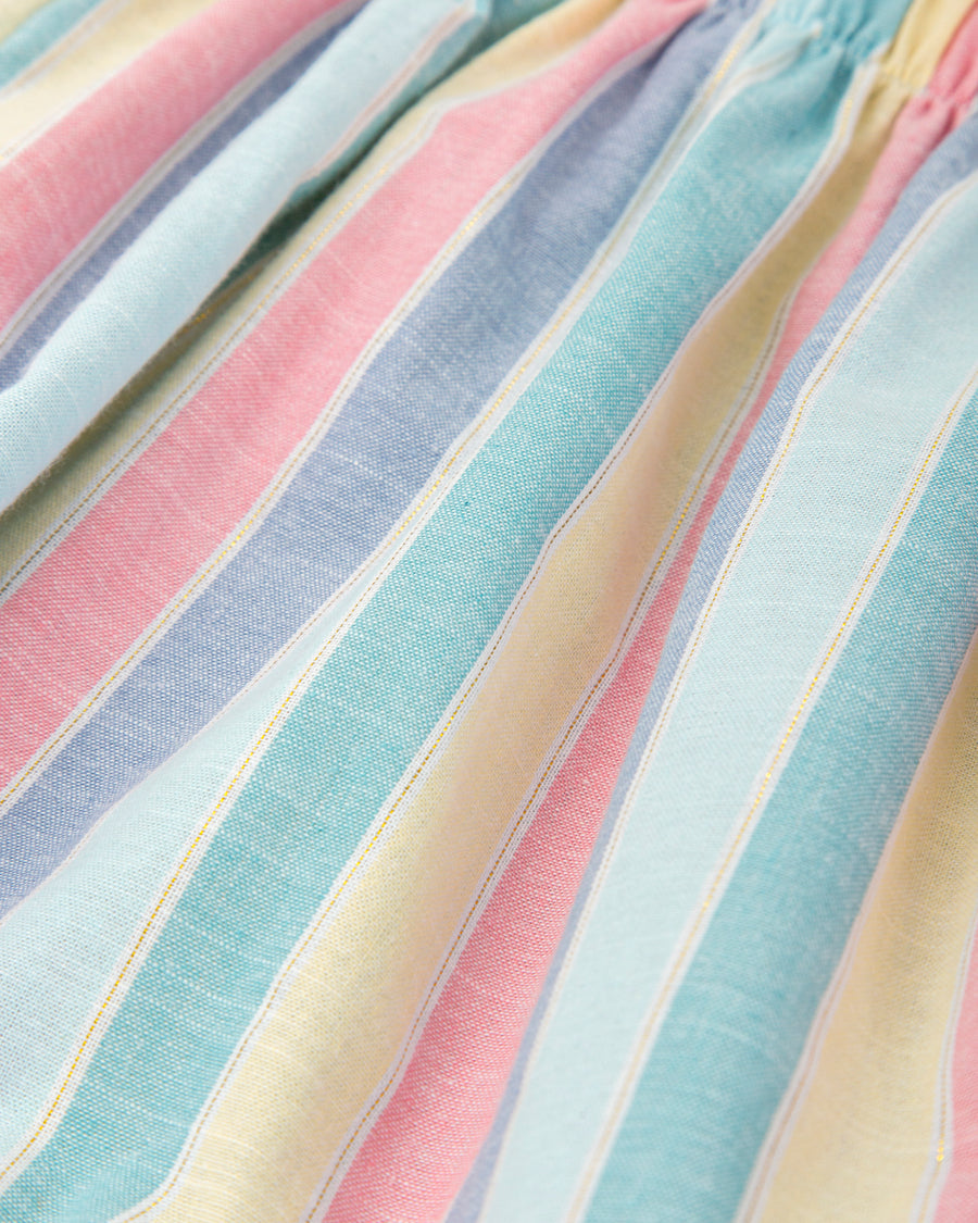 TUTTO PICCOLO Completo 2 Pezzi Top+Gonna Multicolore Primavera-Estate
