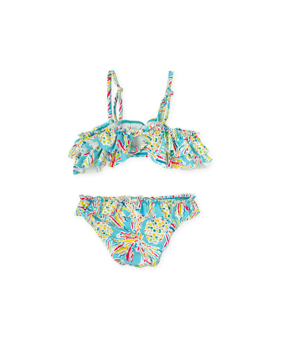 TUTTO PICCOLO Costume Bikini Fantasia Ananas Acquamarina Primavera-Estate
