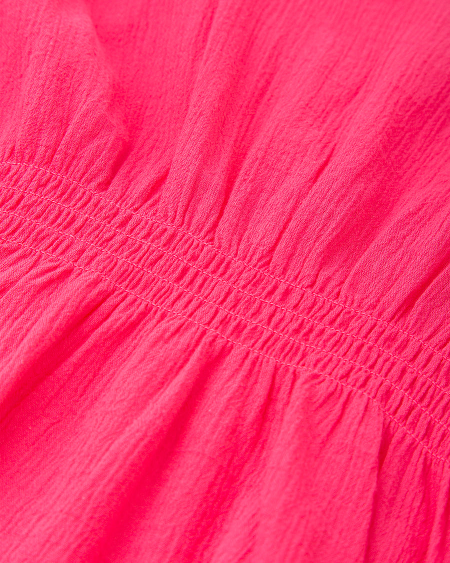 TUTTO PICCOLO Caftano Cotone Fucsia Primavera-Estate