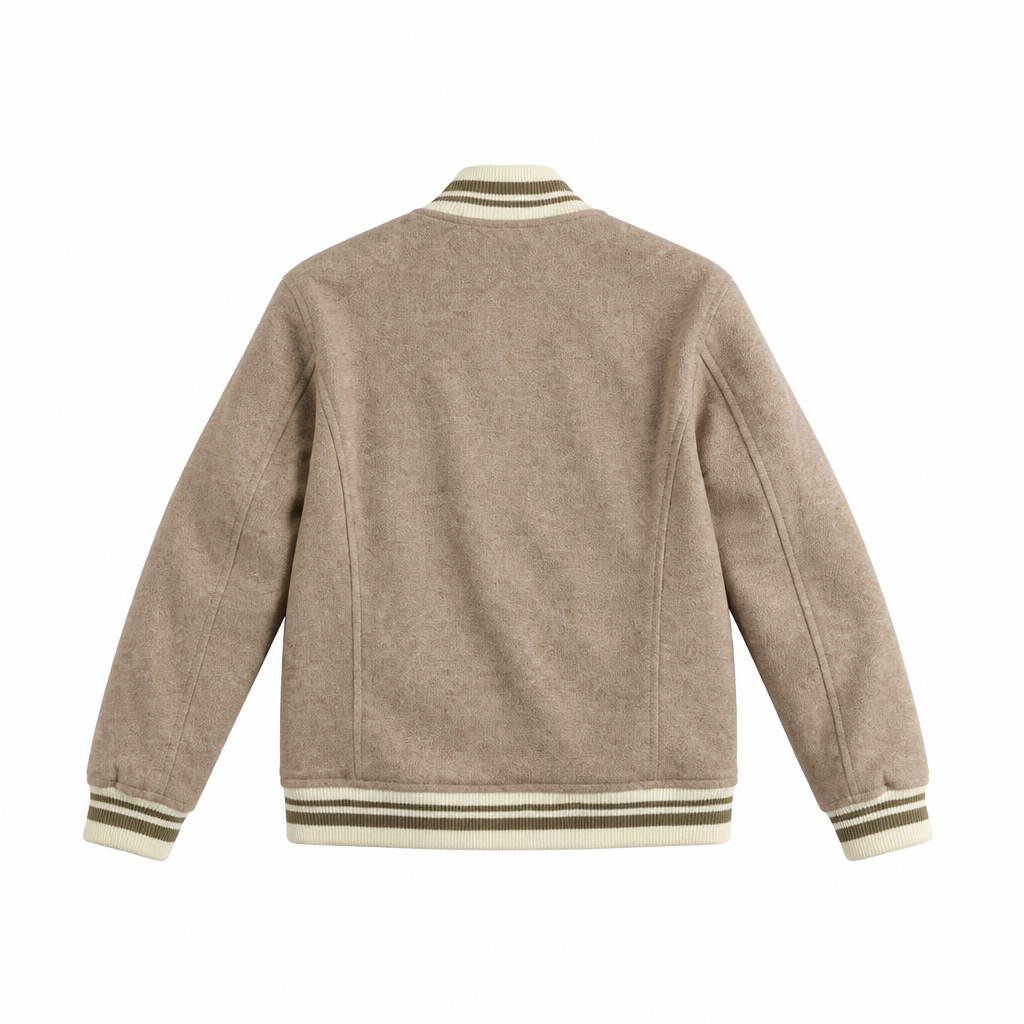 MANUELL & FRANK Giubbino Bomber Boy Beige Autunno-Inverno