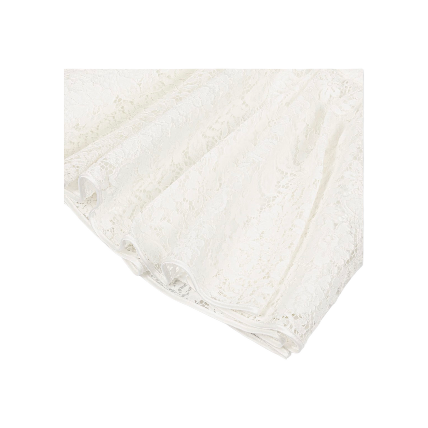 ELSY Couture Completo Girl Cerimonia Due Pezzi Pizzo Color Yogurt Primavera-Estate