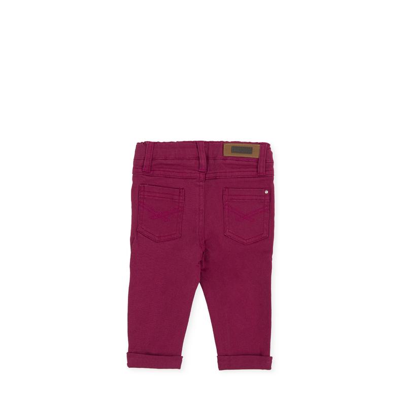 ALL SMALL Carmine red trousers