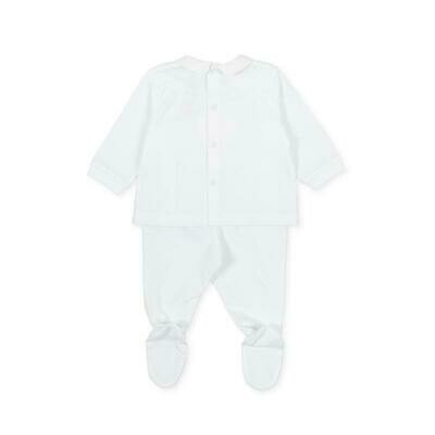 ALL SMALL Onesie 2 pcs Shirt + White Cotton Gaiter