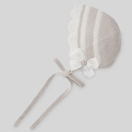 PAZ RODRIGUEZ Beige Cream Tricot Cap – Scaglione Kids