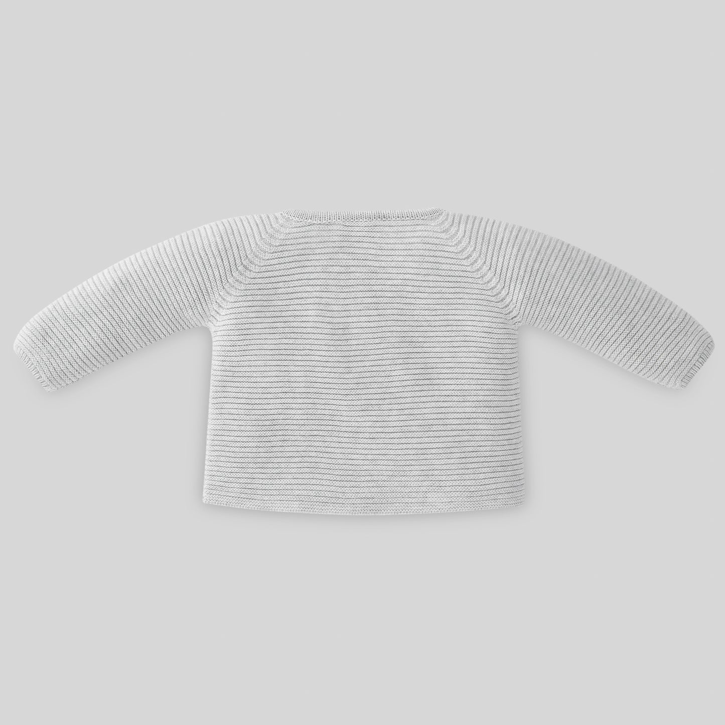 PAZ RODRIGUEZ Cardigan Lungo Filo Cotone Grigio Chiaro Primavera-Estate