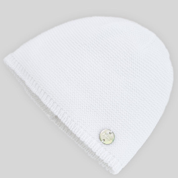 PAZ RODRIGUEZ Cappellino Filo Cotone Bianco Primavera-Estate