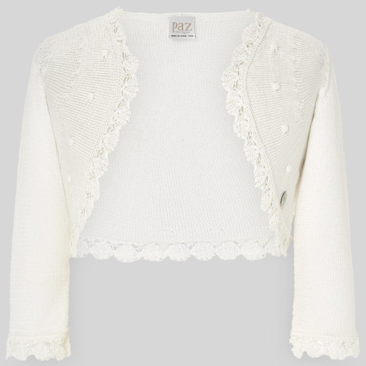 PAZ RODRIGUEZ Bolero Raw Cotton Thread