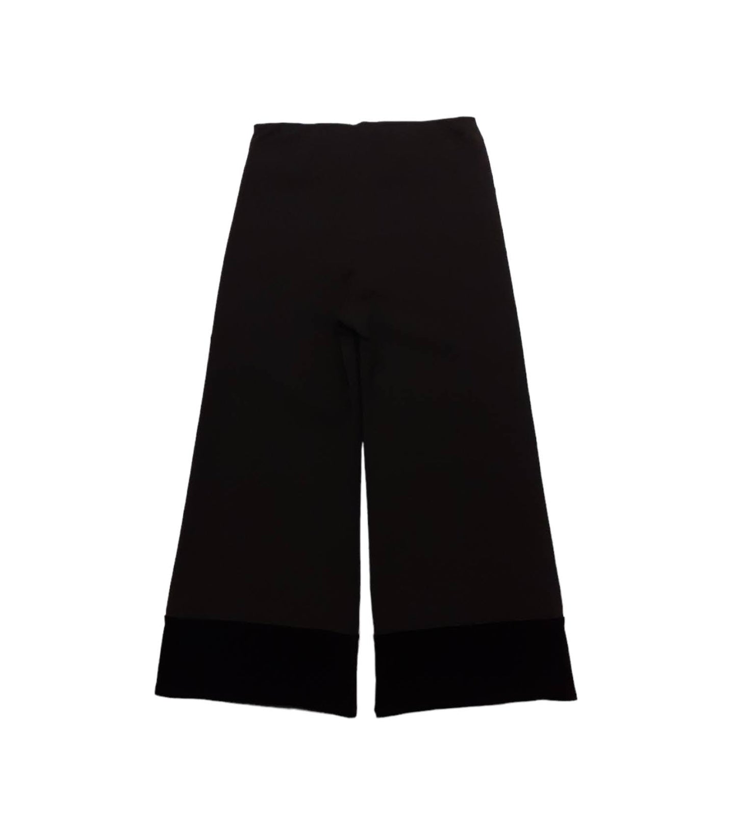 ELSY Couture Black crepe palazzo trousers