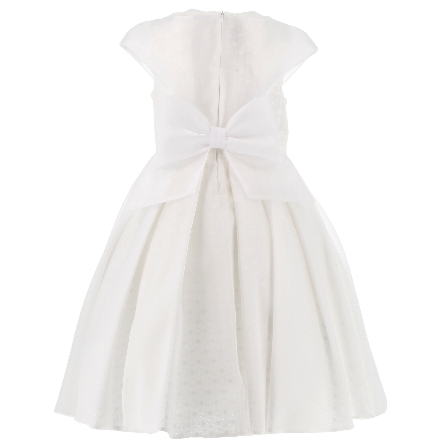 COLORICHIARI White-Green Ceremony Dress