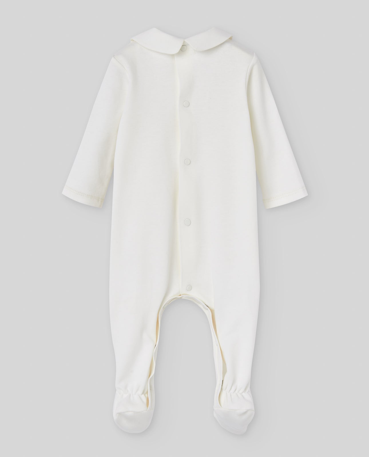 PAZ RODRIGUEZ Tutina Intera Cotone Panna Primavera-Estate