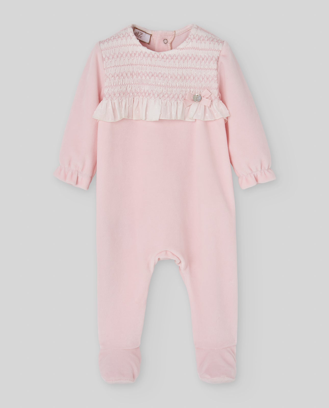 PAZ RODRIGUEZ Tutina Ciniglia Rosa-Panna Autunno-Inverno