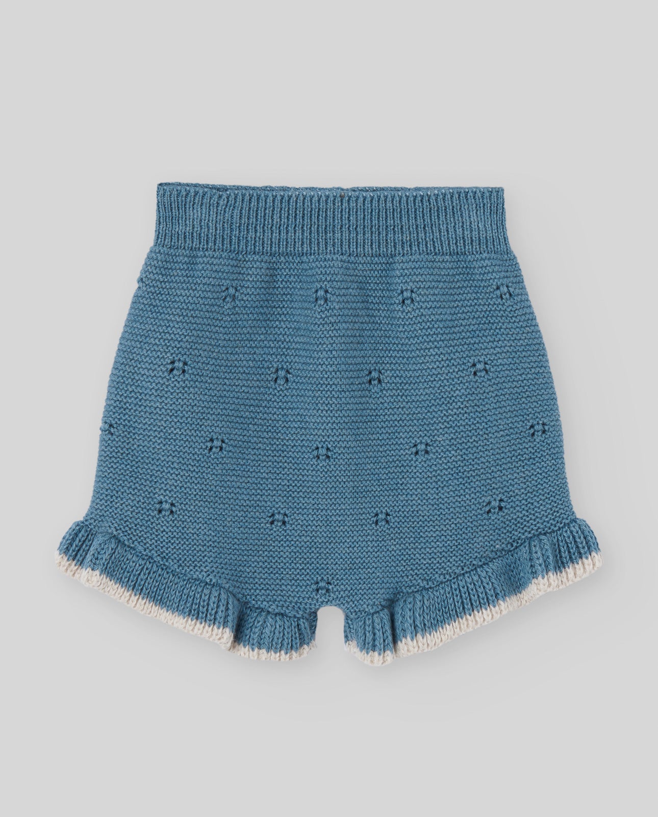 PAZ RODRIGUEZ Completo 2 pezzi Azzurro Nilo-Panna-Avena Cotone-Cashmere Autunno-Inverno