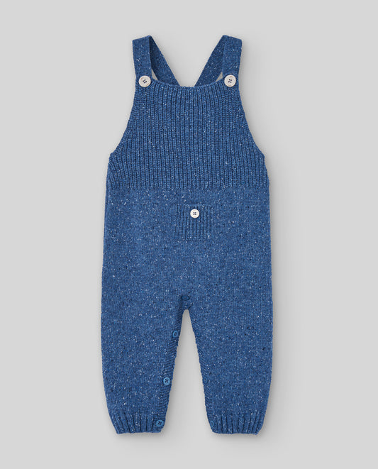 PAZ RODRIGUEZ Completo 2 pezzi Maglia-Salopette Angora-Blu Mélange Autunno-Inverno