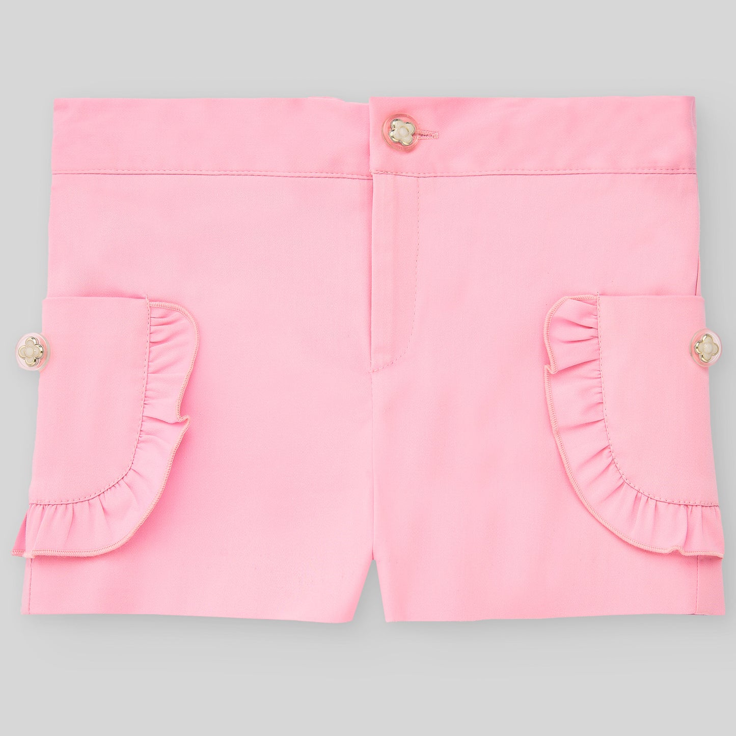 PAZ RODRIGUEZ 2-piece set Multicolored cotton top + pink shorts