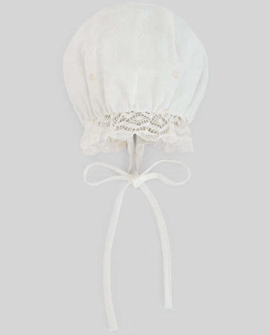 PAZ RODRIGUEZ Cuffia Cerimonia Pizzo Panna Primavera-Estate