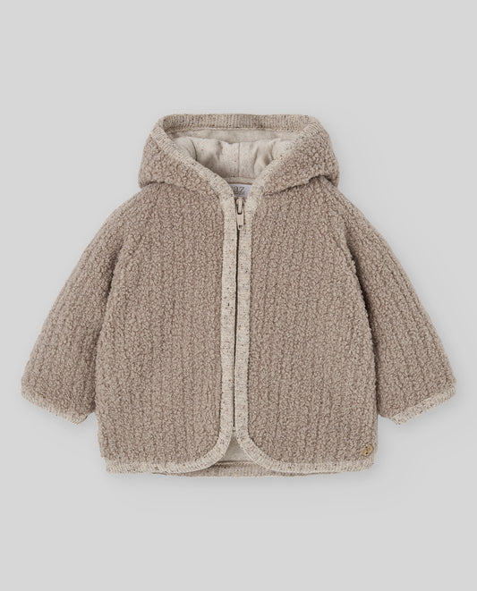 PAZ RODRIGUEZ Cappottino Parka Bouclè Cappuccino Autunno-Inverno