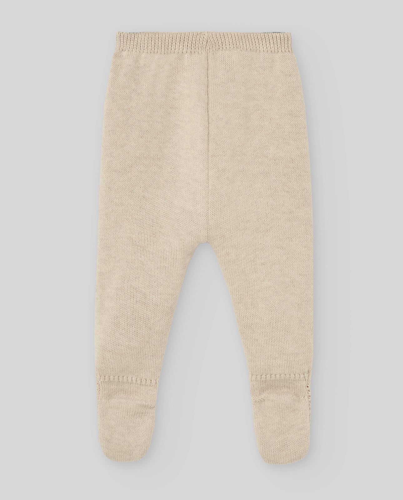 PAZ RODRIGUEZ Tutina 2 pezzi con Cuffia Cotone-Cashmere Avena-Rosa Autunno-Inverno