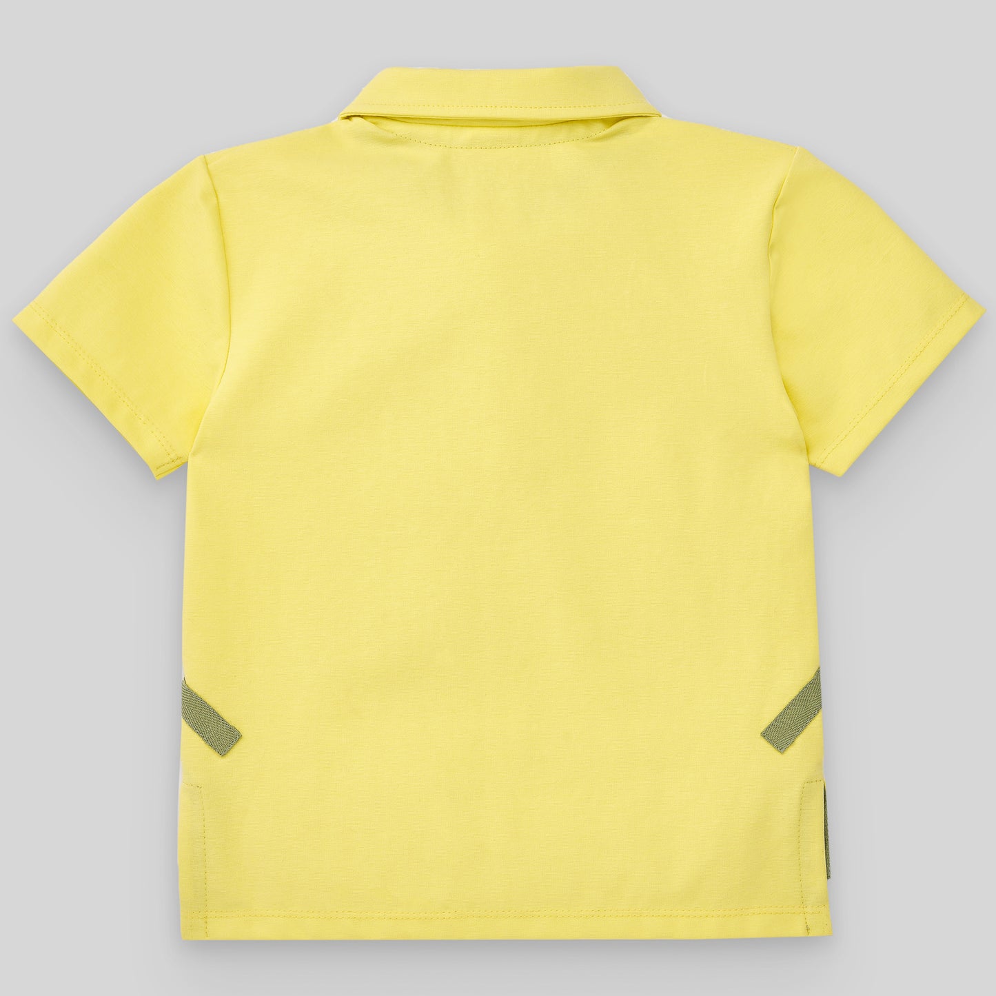 PAZ RODRIGUEZ Cotton Polo Lemon Yellow-Green