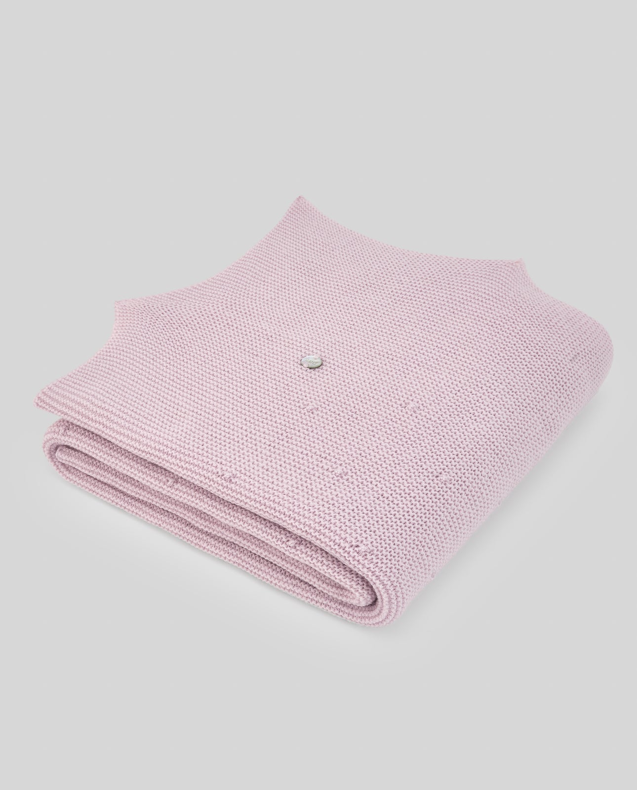 PAZ RODRIGUEZ Coperta Scialle Lana Merino Extrafine colore Malva Autunno-Inverno