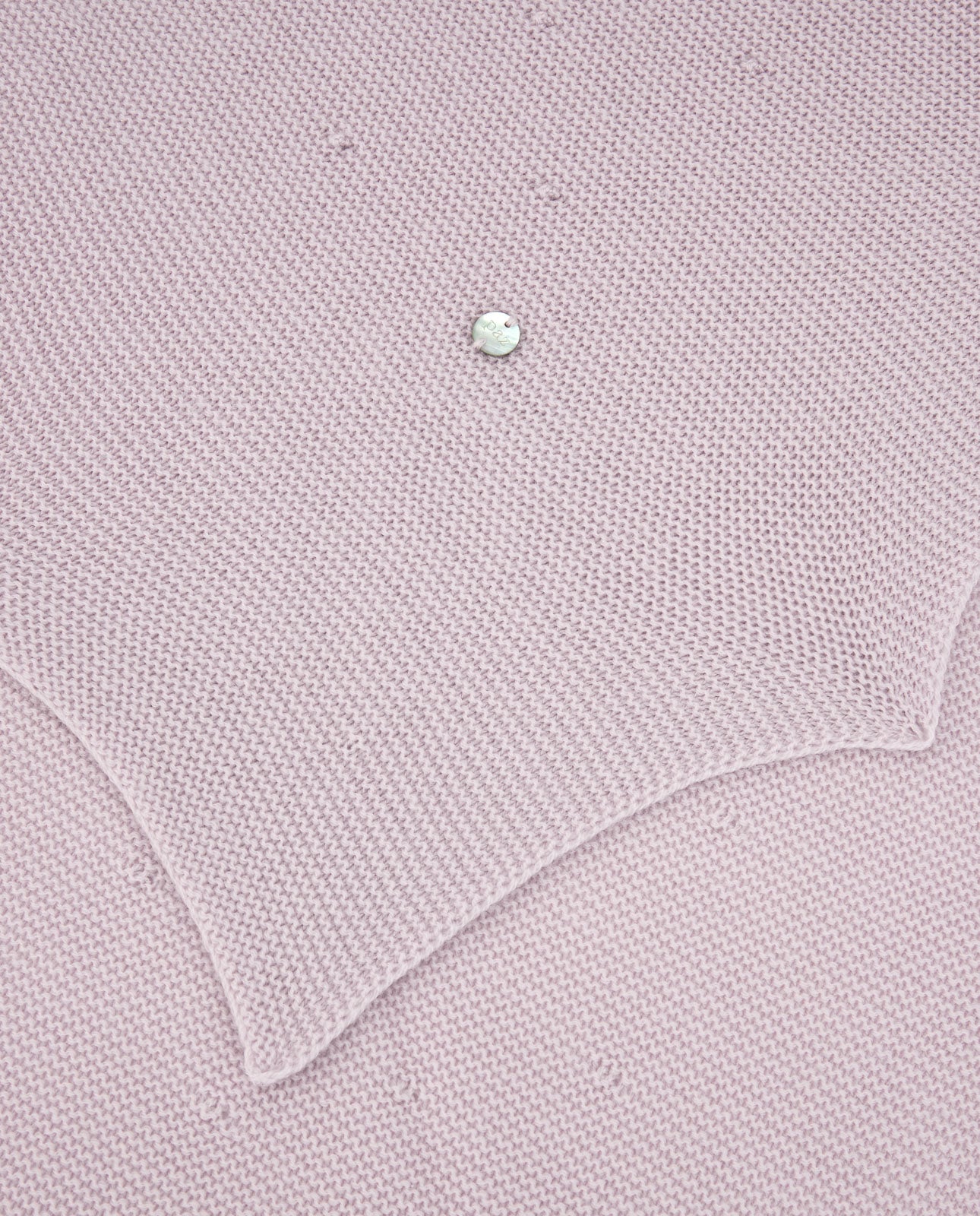 PAZ RODRIGUEZ Coperta Scialle Lana Merino Extrafine colore Malva Autunno-Inverno