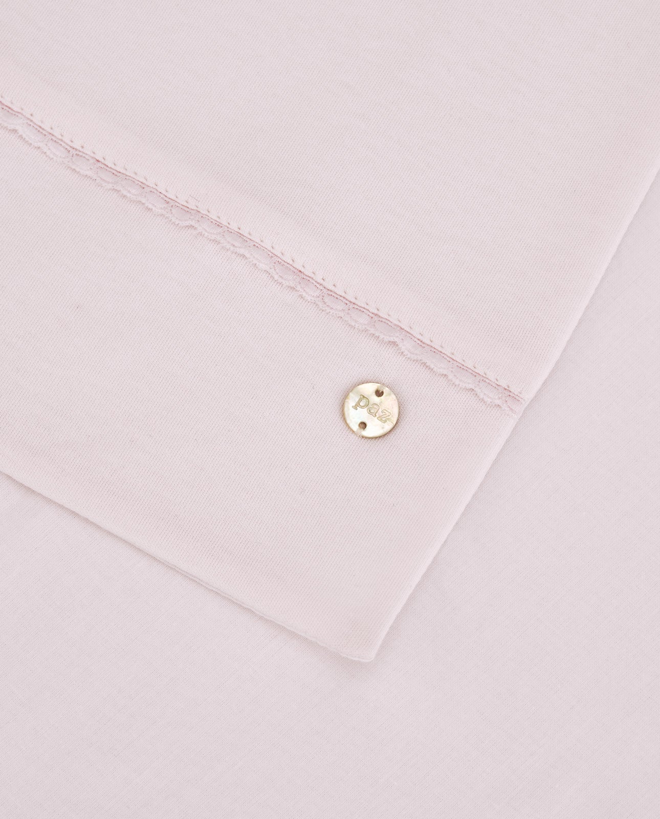 PAZ RODRIGUEZ Coperta Cotone Rosa Chiaro Primavera-Estate