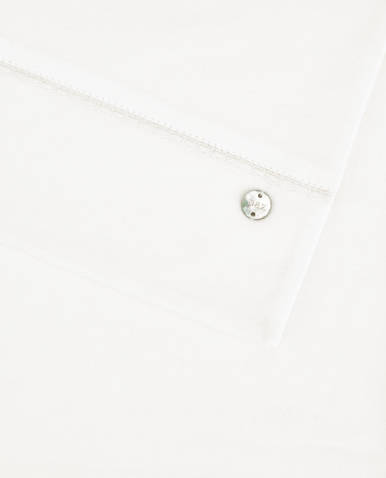 PAZ RODRIGUEZ Coperta Cotone Panna-Crema Primavera-Estate