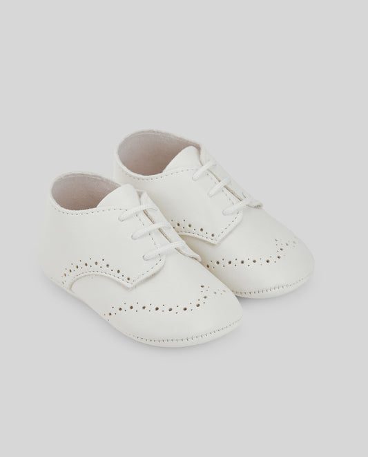 PAZ RODRIGUEZ Scarpina Cerimonia Pelle Oxford Colore Crudo Primavera-Estate