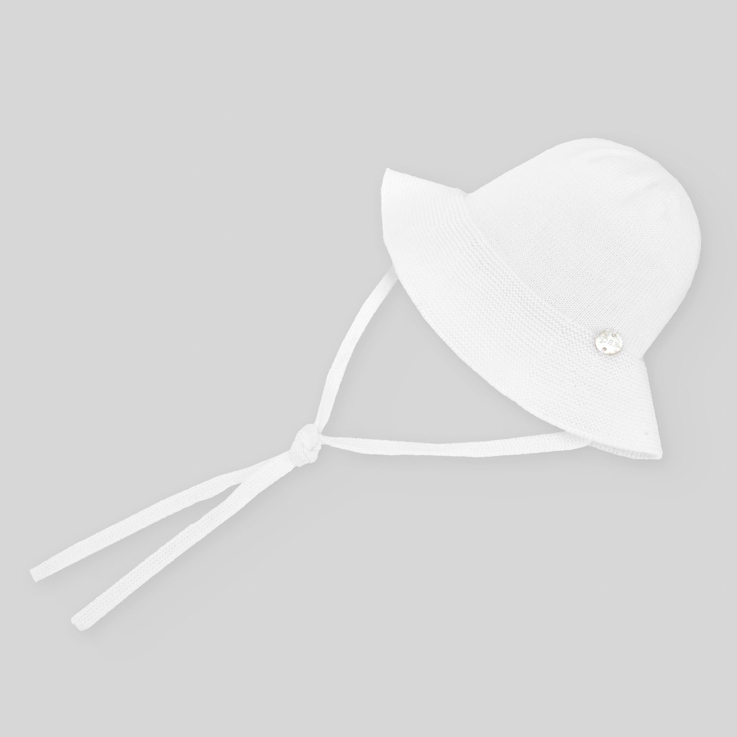 PAZ RODRIGUEZ Cappellino Pescatora Filo Cotone Bianco Primavera-Estate