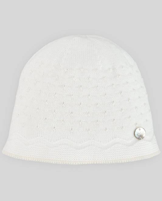 PAZ RODRIGUEZ Cappellino Cotone Panna-Beige Primavera-Estate